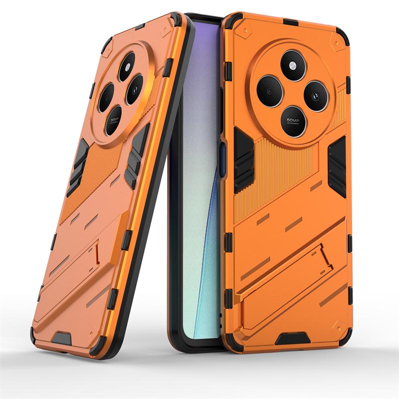 Для Xiaomi Poco C75 4G чехол ударопрочный магнитный бронированный подставка задняя крышка на Poko Little PocoC75 C 75 75C камера защитные чехлы