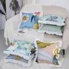 45x45 Non Core Washable Household Sofa Cushion Cover Living Room Waist Cushion Cover Square Cover