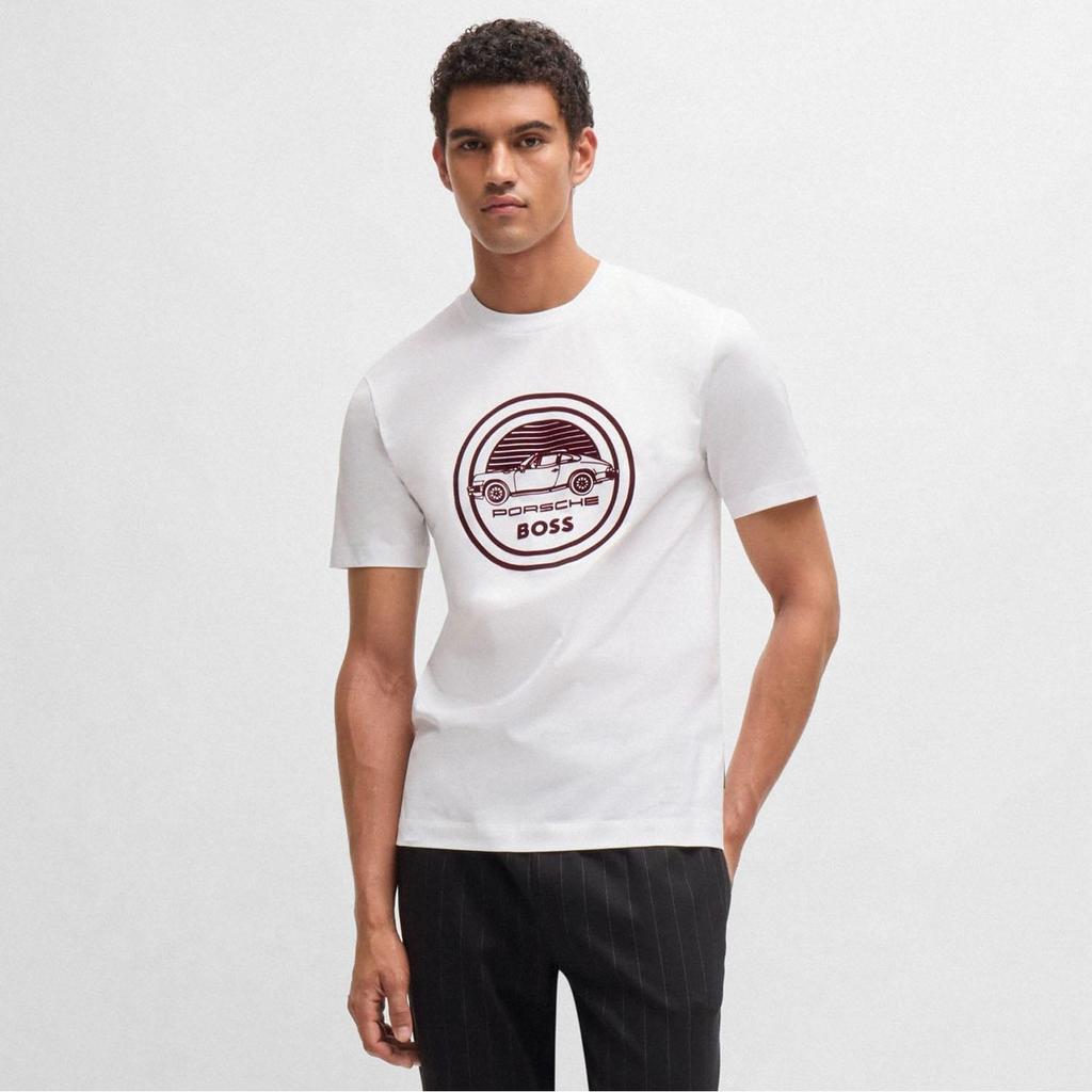 Hugo Boss Men's Porsche X Boss Mercerized Cotton T-Shirt