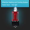 Creality Assembled Extruder Hotend Kit with 0.4mm Nozzle Aluminum Heating Block 100K Ohm Thermistor 24V Compatible with