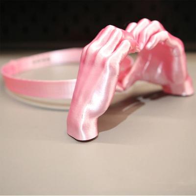 3D-печать Пальмовая шляпа от солнца Сердечные руки Забавная форма руки Солнцезащитный козырек Защита от УФ-излучения Съемная ручная кепка для защиты от солнца Летний сезон