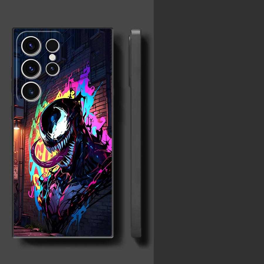Крутой чехол Marvel Venom для Samsung Galaxy S26 S10 S9 S24 Plus Note 20 Ultra 8 9 10 S25 Ultra S23 S21 FE S20 Funda Чехол для телефона