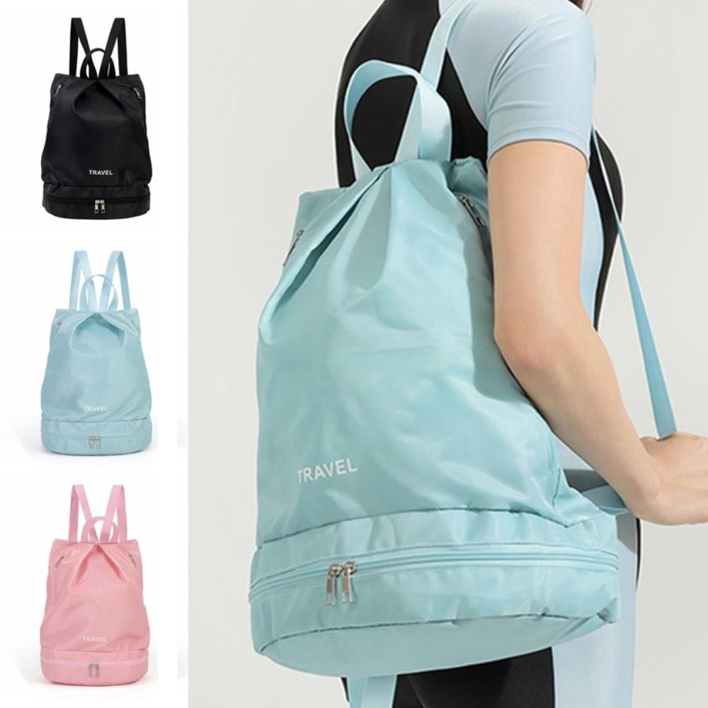 Dry Wet Separation Outdoor Beach Bag Waterproof Fitness Bag Washing Bag Swimming Bag Water Sports