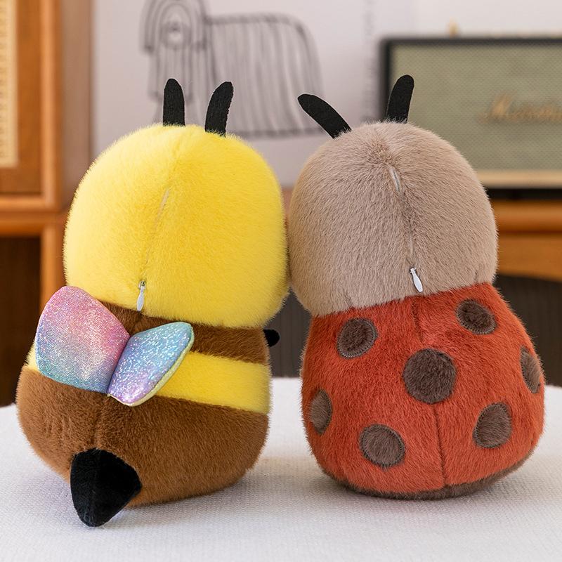 25/35Cm Cartoon Adorable Honey Bee Plush Toy Soft Cute Spring Bees Stuffed Toy Perfect Birthday Gift For Kids Girls Boys