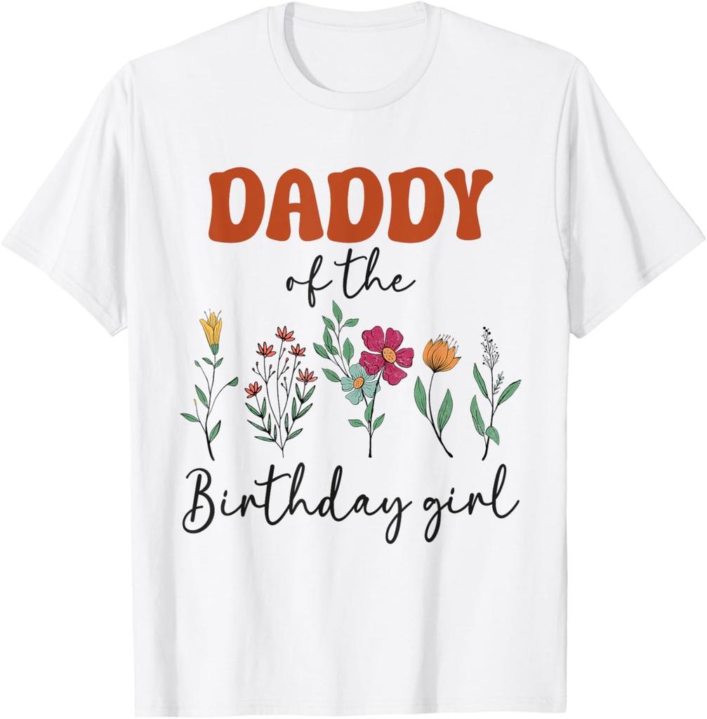 Brother The Birthday Girl Wildflower First Birthday Family T-Shirt