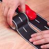 Многоразовые Дорожные Наклейки Мультяшные DIY Трасса Дорожная Лента для Детей Черные Дорожные Наклейки Декорация Вечеринка Гонки Игровой Коврик Напольная Лента