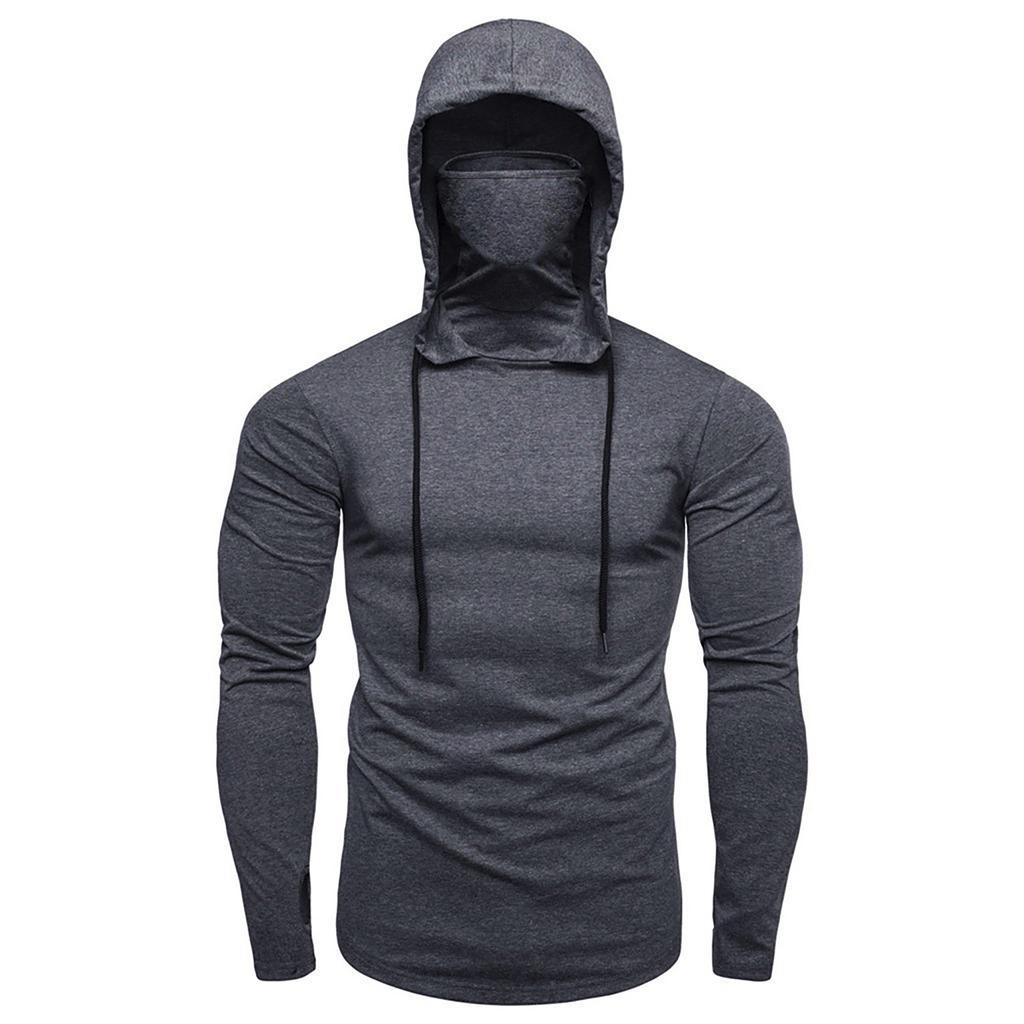 Мужская повседневная толстовка с капюшоном и длинными рукавами, пальто, спортивный костюм, куртка, свитер, топ