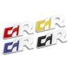Fashion Metal Car Stickers Emblem Decal For Volkswagen R Racing VW Golf Passat Tiguan CC Sagitar Touareg SR GR Auto Stylin IF2 knuz4