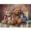 Полный 5D Diy алмазная живопись мультфильм плюшевый мишка Алмазная вышивка полный набор аниме наборы для вышивки крестом домашний декор подарок ручной работы