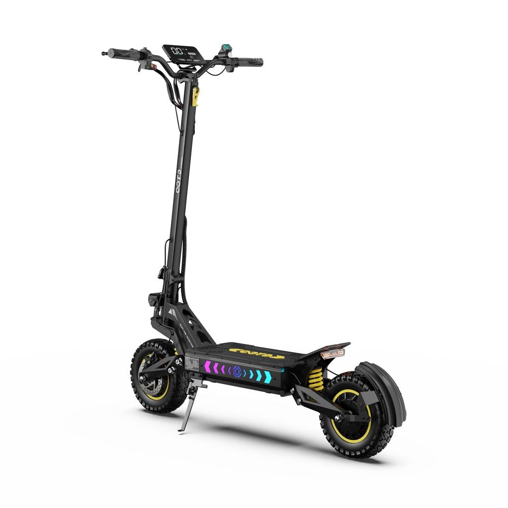 OOTD T10 Pro 1300*2 Dual Motor Electric Scooter 52V23.4AH Battery 70KM Range 150KG Load 11Inch Off-Road Tires E-Scooter