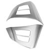 2pcs Chrome Steering Wheel Button Frame Decoration Cover Trim for X5 E70 2008‑2013