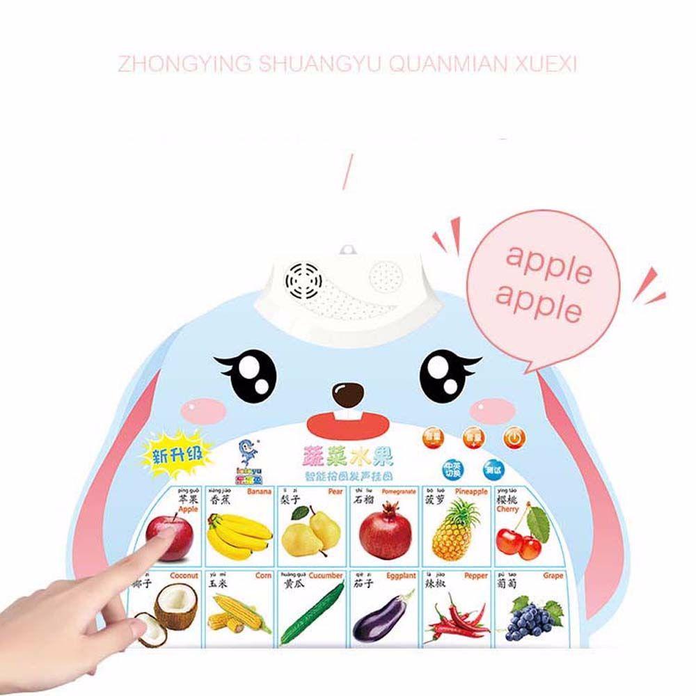 Cognitive Enlightenment Voice Early Education Audio Book Baby Learning Toys Audio Wall Chart