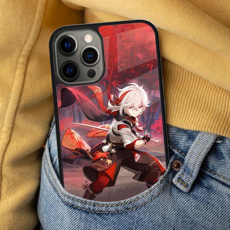 Genshin Impact Soft Phone Case for iPhone 17 Air 16e Pro max 15 Pro 13 14 Plus 11 12 MagSafe Magnetic Coque