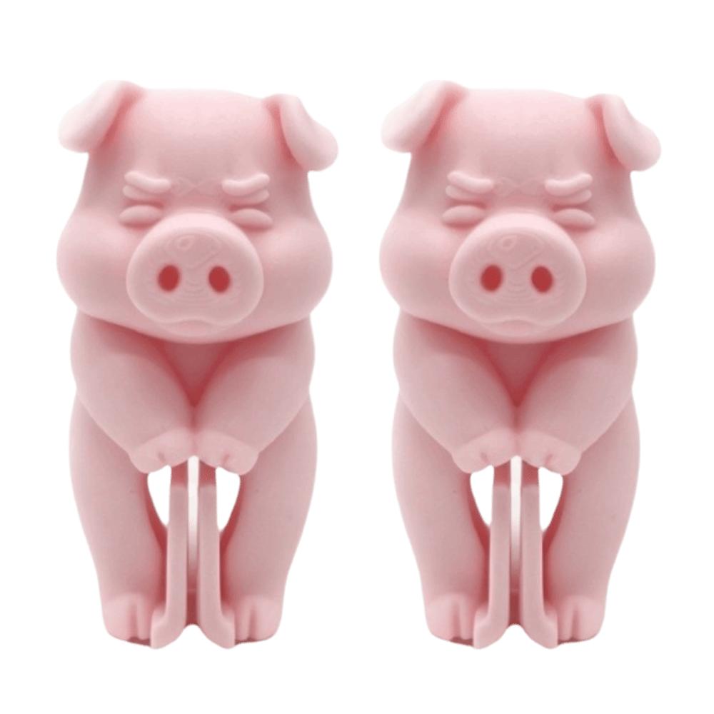 2pcs 3D Printed Bag Sealing Clips Sheep Food Sealer Clips Farm Animal Bag Clip Airtight Seal