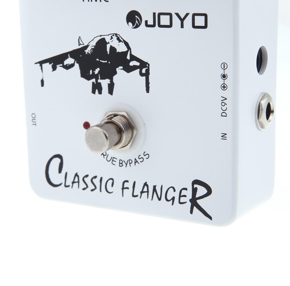 Педаль эффектов для классической гитары Joyo JF-07 Classic Flanger с дизайном True Bypass