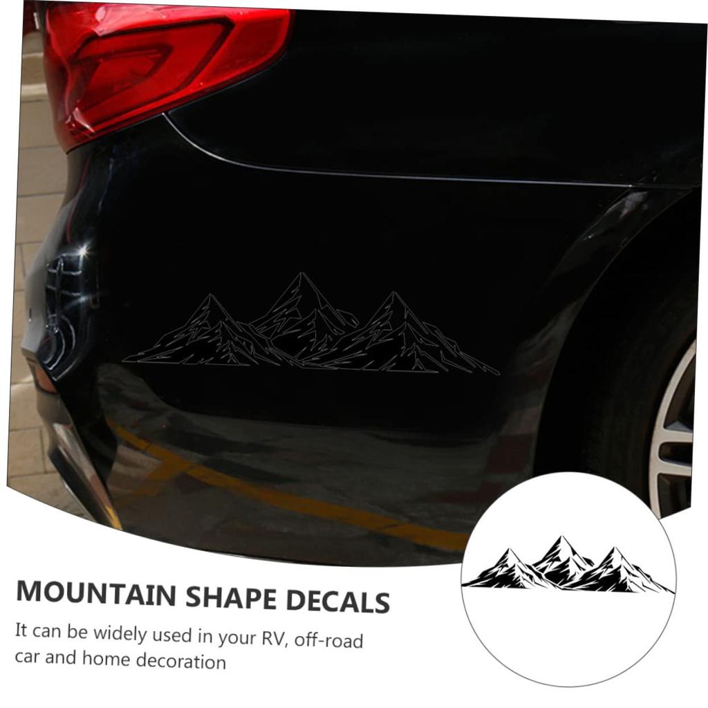 TINEASUR Наклейка-плавник Наклейка на автомобиль Наклейка-гора Наклейка-звезда Наклейка на бампер Наклейка в форме горы Графика для автодома