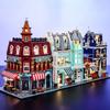Toys City Corner Coffee Shop Architecture Style Street View Micro Building Blocks for Children Construction Bricks