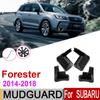 Автомобильные брызговики для Subaru Forester 2014 Forester SJ 2018 ~ 2015 Fender брызговики защита от брызг брызговики аксессуары 2017
