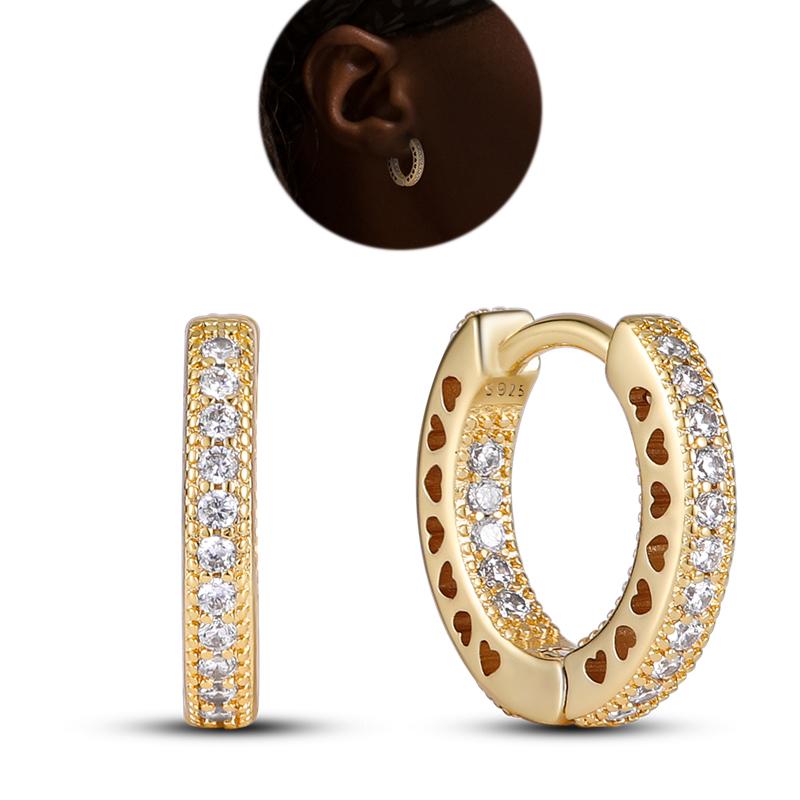 Серьги-гвоздики из натурального серебра S925 с перьями любви, оригинальные подвески-кольца для женщин и девочек, серьги-гвоздики, ювелирные изделия, подарки