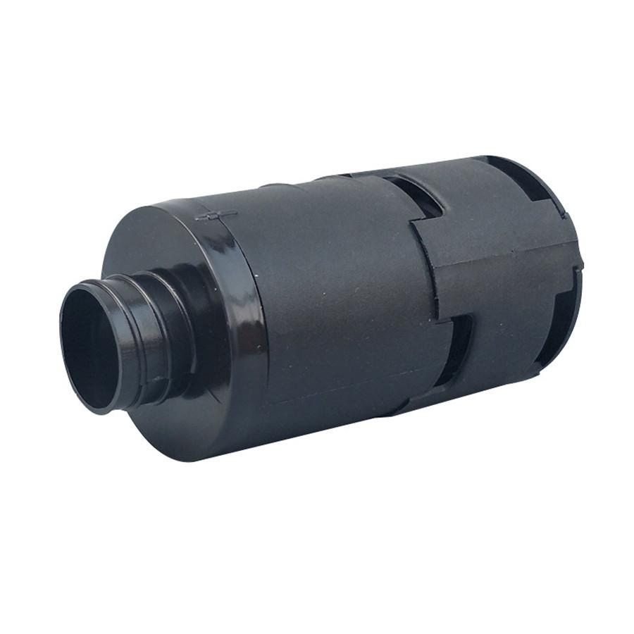 2×25mm Diesel Combustion Auto Heater Air Intake Filter Plastic Black for Webasto/for Eberspacher Auto Heater