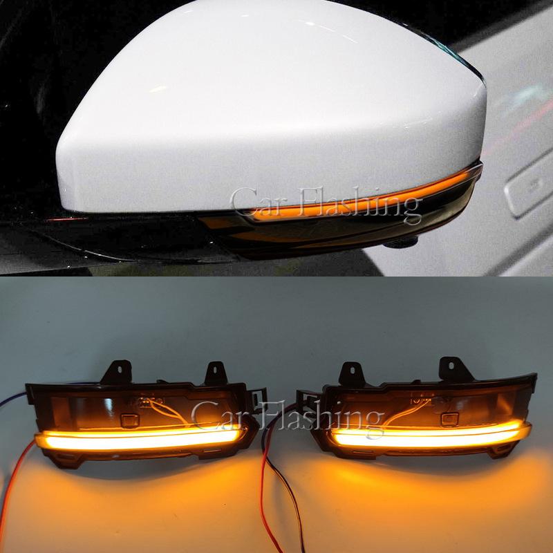For Land Rover Evoque.Freelander, for Jaguar E-PACE/F-PACE rearview mirror flow turn signal