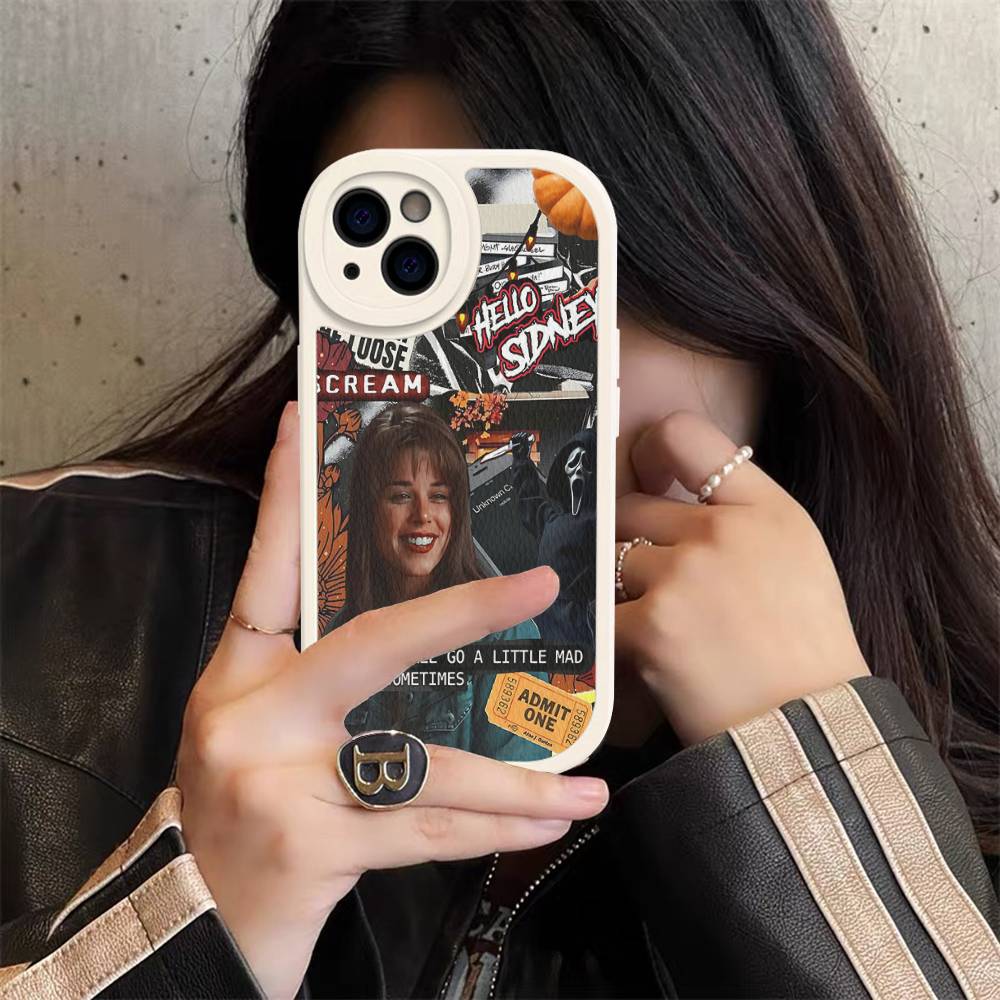 Чехол-ужастик S-scream Dead Phone Case для IPhone 11 12 13 14 15 16 Pro Max Plus Кожаная обложка