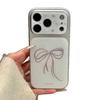 Ins бантики со звездами для iPhone17promax Apple 16/15/14 Pro чехол для телефона секунды становятся женскими