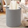 Hot Sales Foldable Household Laundry Hamper Modern Fabric Storage Baskets With Handle Versatile For Bedroom Bathroom Living Room