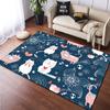 Cute Cat Carpet Living Room Children's Crawling Mat Doormat  Living Room Area Rug Games Area Washroom Floor Mat Kawaii Yoga Rug