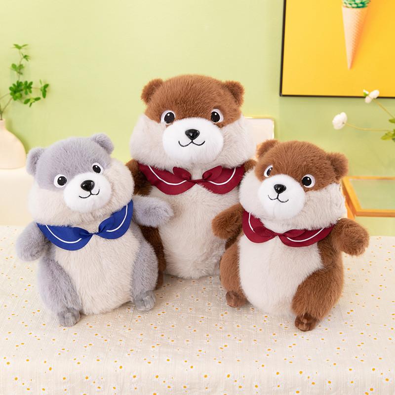 Сурок Милый Мультяшный Животное Плюшевый Наполнитель из ПП Хлопка Детский Подарок Украшение Дом