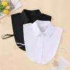 Fashion Half Shirt Style Fake Collar Versatile Detachable Collar Cotton Fake Collar  Women Men