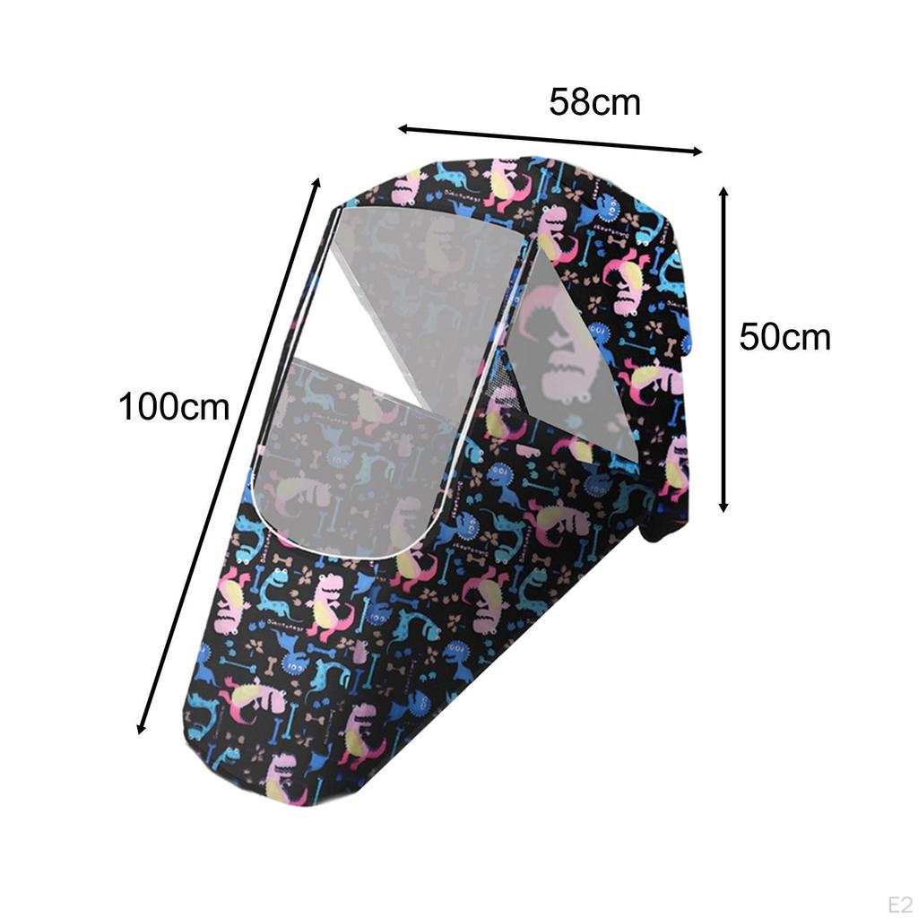 Дождевик для коляски из ткани Оксфорд, непромокаемый щиток для стандартной коляски