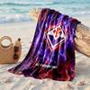 Fiorentina FC Print Microfiber Beach Towel Quick Dry Absorbent Large Towel For Beach Swimming Travel