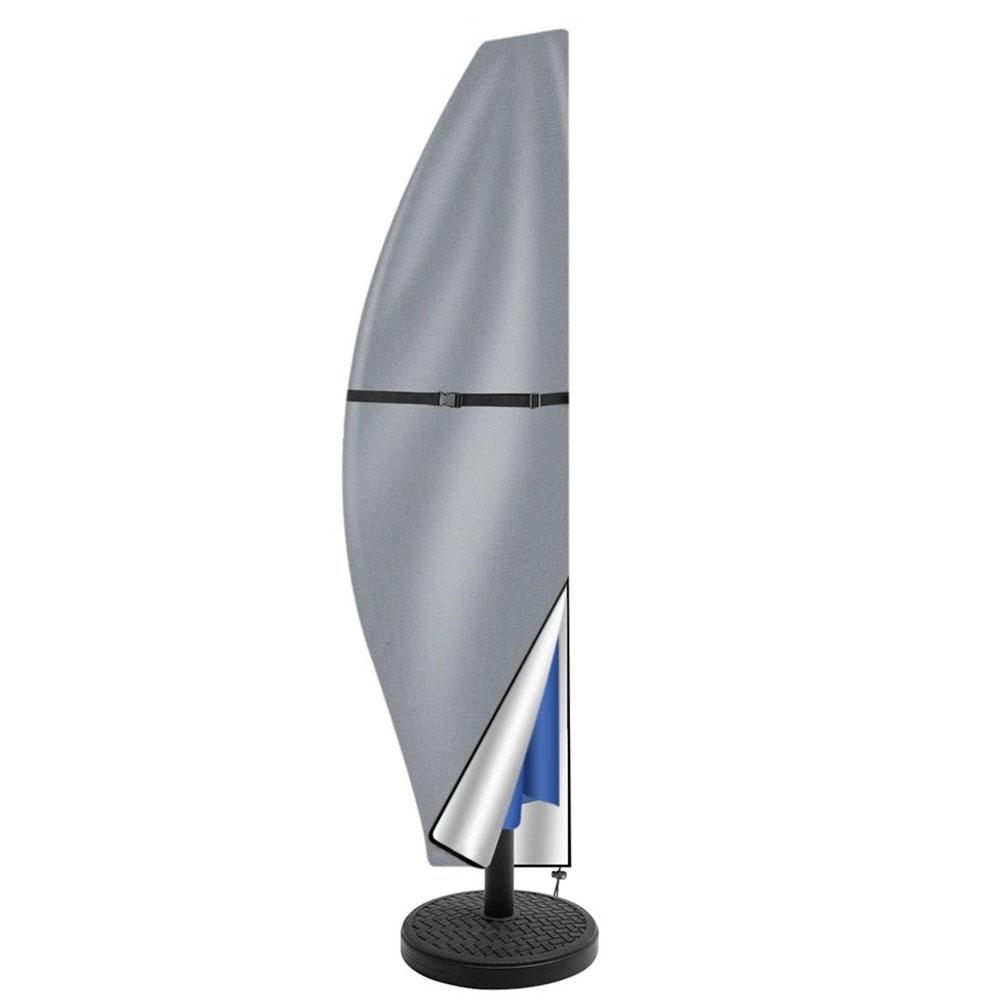 Уличный защитный чехол от УФ-лучей Водонепроницаемый чехол для патио-зонтика с молнией Чехол для патио-зонтика от солнца для уличных зонтов