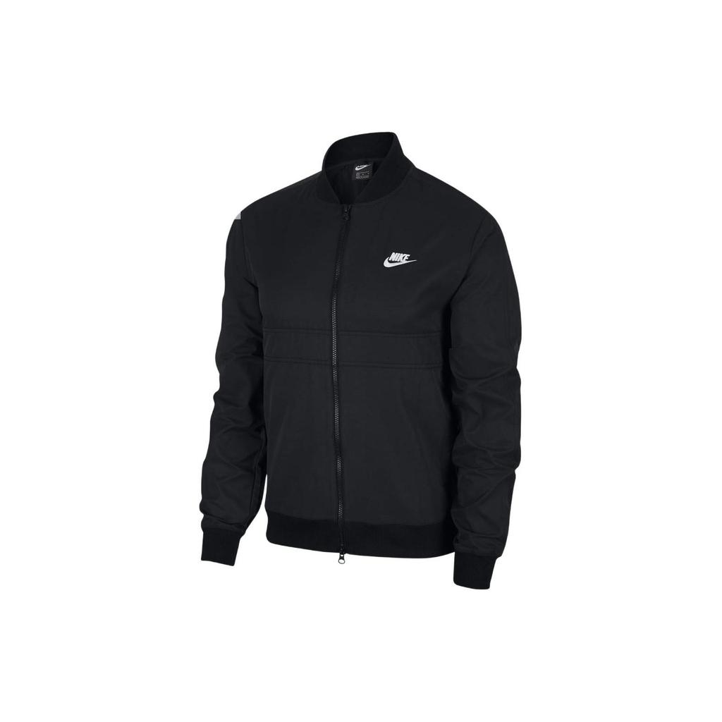 Nike Сплошная цветная куртка на молнии с длинными рукавами Мужские куртки черные DN4459-010