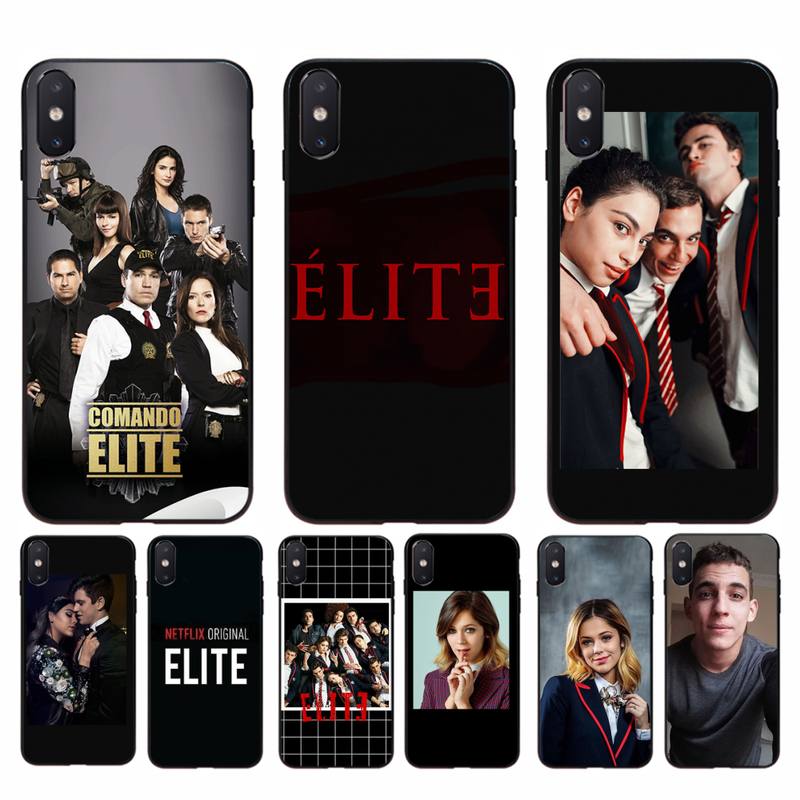 YNDFCNB Spanish TV series Elite Luxury Phone Case for iphone 11 Pro Max X XS MAX 6 6s 7 8 plus 5 5S 5SE XR SE2020