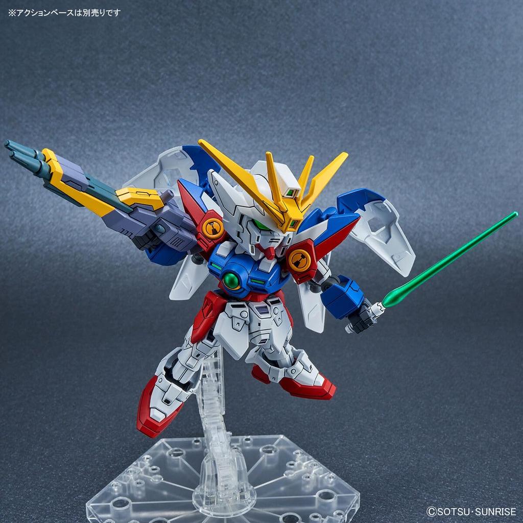 SD Gundam EX Стандартный мобильный отчет Gundam W Wing Gundam Zero пластиковая модель с цветовой кодировкой