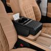 Многофункциональный ящик для подлокотника автомобиля, подстаканник с приподнятым верхом, ящик для хранения в подлокотнике автомобиля, коробка для салфеток