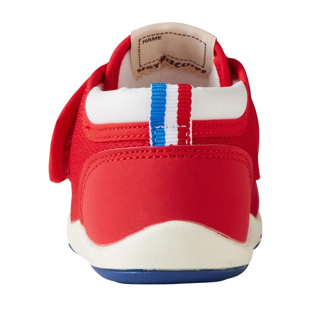 MIKIHOUSE HOT BISCUITS Second Baby Shoes, Boys and Girls, Kids' Clothing, Red, 14cm, 70-9321-493