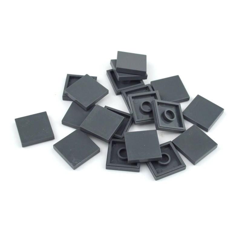 50 шт. DIY строительные блоки 2*2 фигурные кирпичи керамическая плитка 2x2 образовательные творческие MOC кирпичи 3068 гладкие плоские плитки игрушки