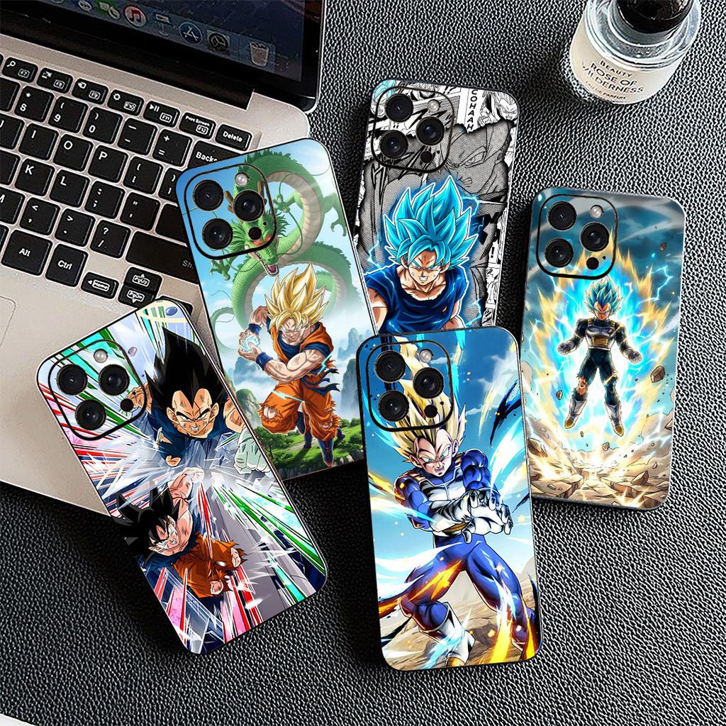 Cover for Apple iPhone 17 Pro XS Max Air 6 7 8 Plus 5 + SE 2022 SE2 16E 8+ Casing Phone Case Cartoon Dragon Gokus Ball Vegeta