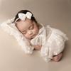 Kids Photography Clothes Photo Props for Newborn Lace Dots Baby Photography Set