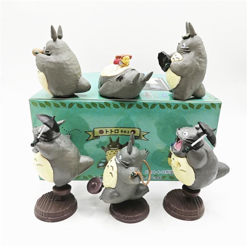 Neighbor My Totoro Japanese Anime Cat Character Blind Box With Six Pose Models
