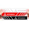 Car PVC Stripe Racing Strips Rear View Mirror Stickers Badge  For Mitsubishi Lancer Ralliart 10 3 9 EX Outlander 3 ASX L200 ASX