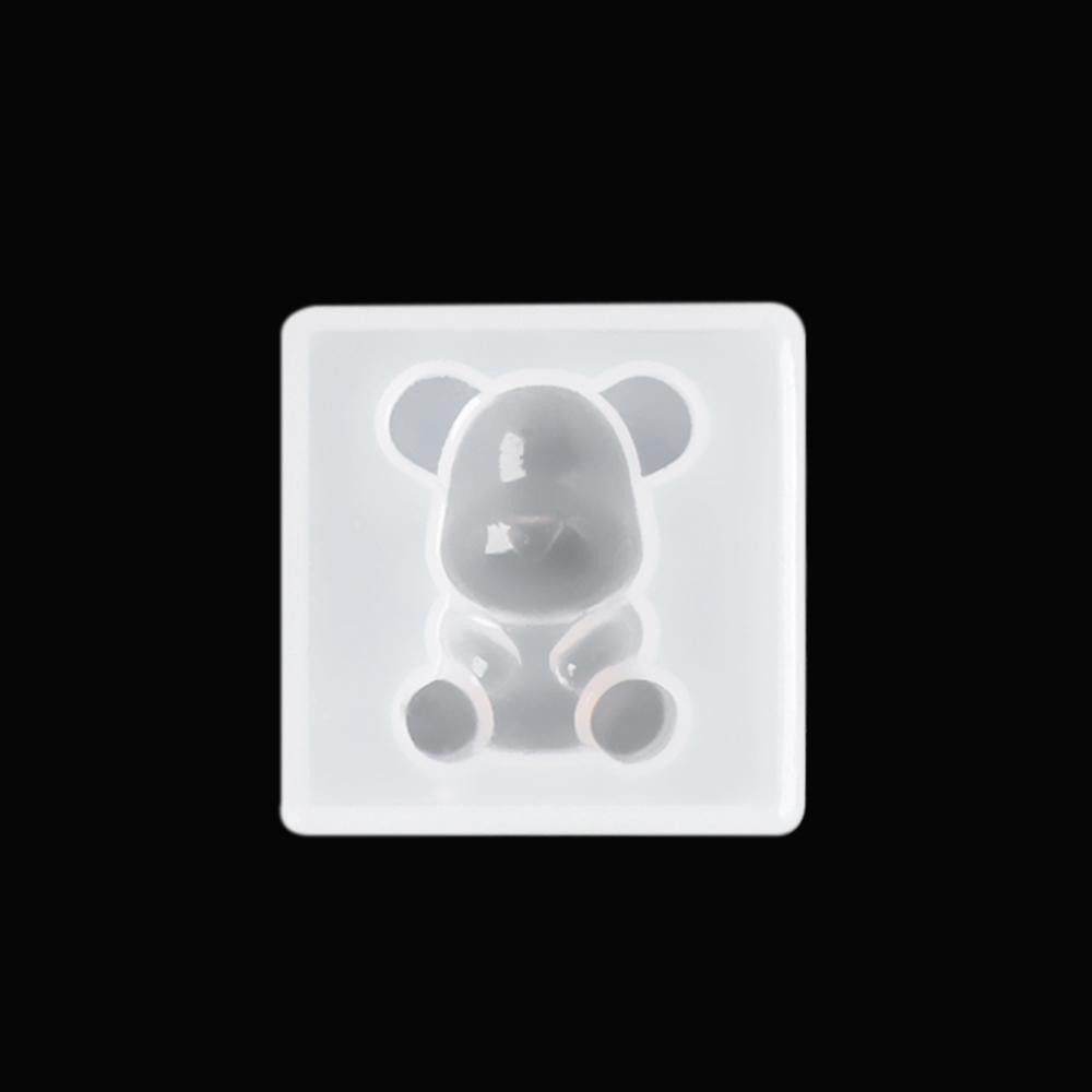 Модные детские игрушки DIY 3D кулон форма инструмент плюшевый мишка силиконовая форма ювелирные изделия изготовление