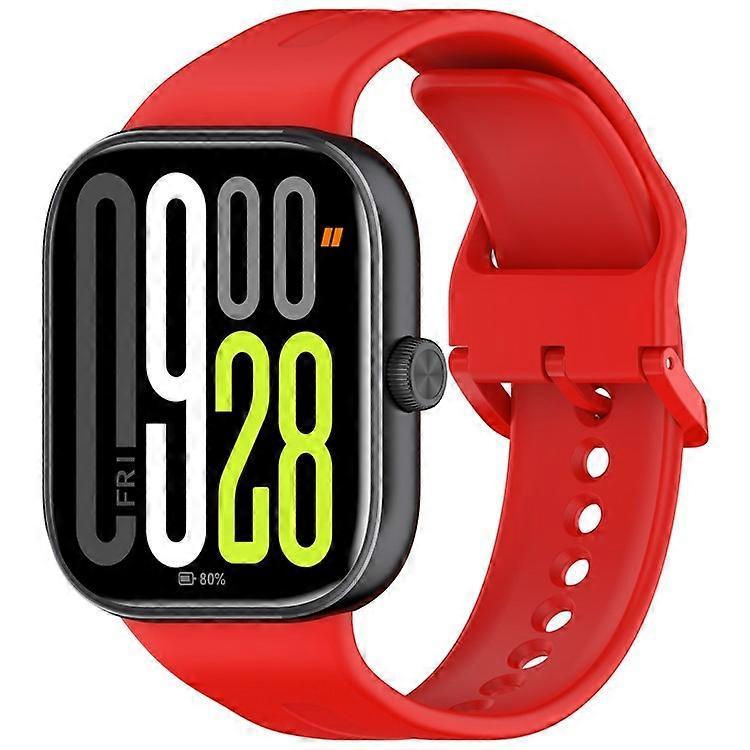 Silicone Strap Compatible For Xiaomi Redmi Watch 5 Adjustable Watch Band with Colored Buckle