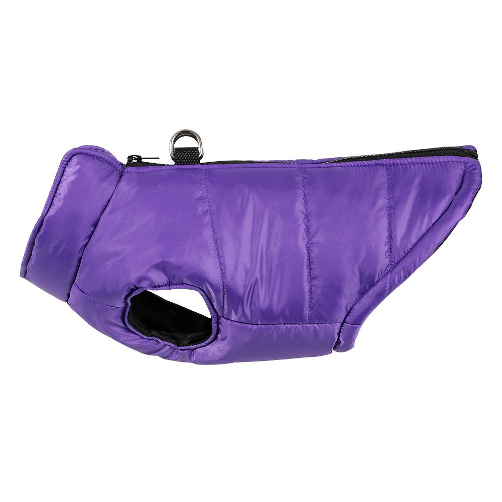 Осенне-зимняя куртка для собак средних и маленьких пород, ветрозащитная, с D-образным кольцом, пальто для домашних животных, одежда для французских бульдогов и шнауцеров