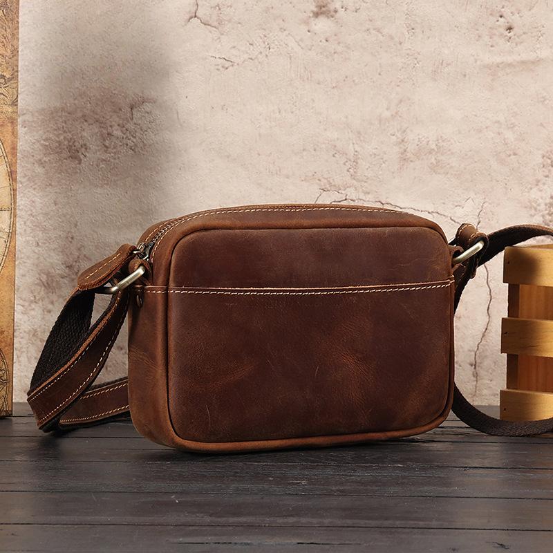 Сумка через плечо Premium Sense Niche, мужская сумка через плечо из коровьей кожи, мужская сумка из натуральной кожи, сумка через плечо в стиле ретро, мужская сумка-мессенджер