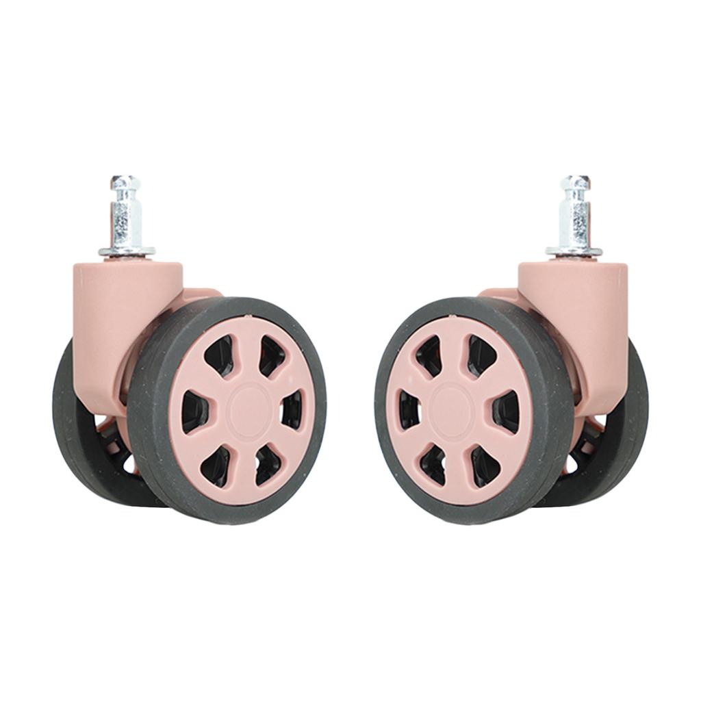 Прочные и универсальные колеса. Стильные запасные колеса для чемоданов. Легкая маневренность и бесшумная работа.