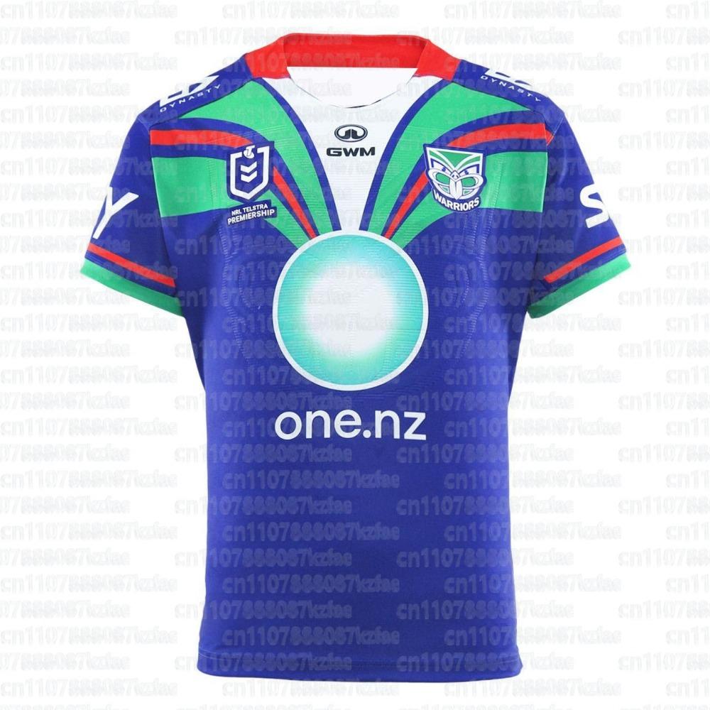 Летние распродажи 2026 Австралия NRL New Zealand Warriors Мужская домашняя форма Тренировочная форма Взрослая Семейная Быстросохнущая футболка